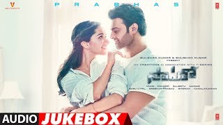 SAAHO Full Album Telugu  Prabhas Shraddha Kapoor Jacqueline Fernandez [upl. by Linnet]