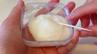 DIY Shampoo And Salt Slime [upl. by Asoj]