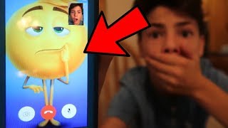 I FACETIMED GENE THE EMOJI IN REAL LIFE HE ANSWERED OMG [upl. by Sturges]