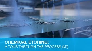 Chemical Etching A Tour Through The Process 3D Animation [upl. by Eliades]