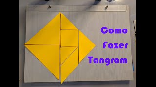 Como fazer tangram [upl. by Kandy]