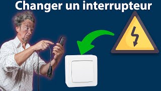 Comment remplacer un interrupteur simple allumage [upl. by Aro267]