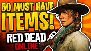 50 Red Dead Online Purchases You MUST Have [upl. by Ahtreb]