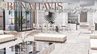 BENAHAVIS LUXURY MANSION  Sims 4 CC Speed Build  DOWNLOAD LINK TRAYCCLINKS [upl. by Sid]