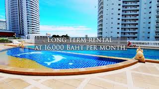 Jomtien Complex Condotel  Studio for RENT at only 16000 Bahtmonth [upl. by Copland]