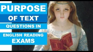 Purpose of Texts L2 Functional Skills Reading Exam Practice [upl. by Rez991]