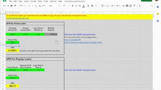 APR Calculator [upl. by Tymothy]