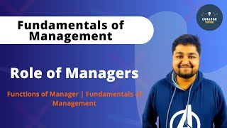 Fundamentals of Management  Functions of Manager [upl. by Shelagh]