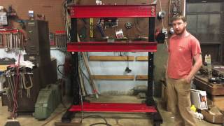 How to Build a Hydraulic Press [upl. by Enajharas246]