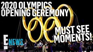 2020 Tokyo Olympics Opening Ceremony MustSee Moments  E News [upl. by Crowell]