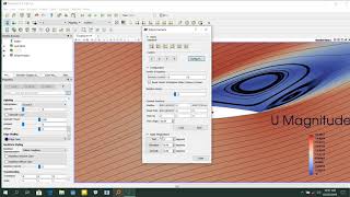 ParaView Tutorial Velocity contour and streamlines [upl. by Othilia]