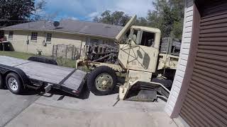 M35A22C Deuce and a Half Fuel Injector Pump Change Part 1 [upl. by Domingo]