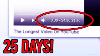 What Is The LONGEST Video On YouTube [upl. by Anastasia]