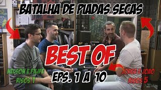 Batalha de Piadas Secas  BEST OF  Ep 1 a 10  NãoQueresNada [upl. by Ateval36]