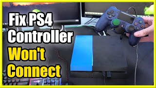 How to FIX PS4 Controller that Wont Connect Hard Reset Method [upl. by Cora]