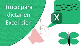 Truco para dictar en Excel bien [upl. by Nilecoj]