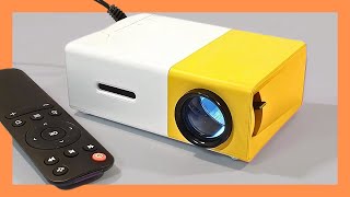 YG 300 LED Mini Projector Home Cinema Review [upl. by Lihkin]