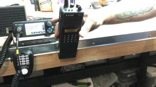 BASIC FUNCTIONS OF A HANDHELD WILDLAND BK RADIO [upl. by Zetrauq]