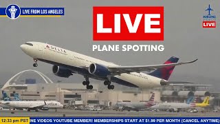 🔴LIVE Airport Streaming at LAX [upl. by Yrolam]