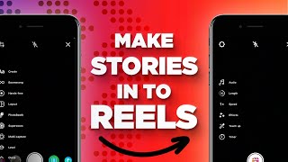 Easy way to make Instagram Reels using Instagram Stories  Tutorial amp Tips [upl. by Ellenor]