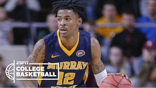 Ja Morant scores 29 points and game winner to lift Murray State  College Basketball Highlights [upl. by Anibas855]