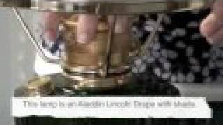 How to Assemble and Light an Aladdin Oil Lamp [upl. by Tap]