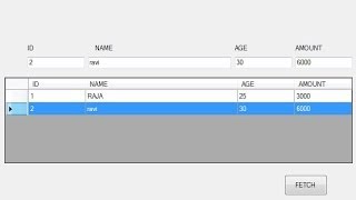 display selected row from gridview to textbox in c [upl. by Melac474]