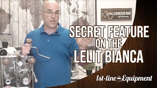 Lelit Bianca Secret Feature [upl. by Salokin]