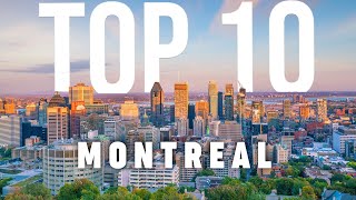 10 BEST Things To Do In Montreal  Montreal Travel Guide [upl. by Oag922]