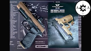 How to Change the Grip Module on a SIG P320M17 With a Wilson Combat Grip [upl. by Dita]