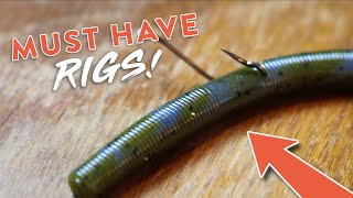 Bass Fishing 101 5 Bass Fishing Rigs You NEED to KNOW [upl. by Cordell]