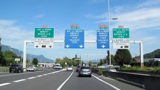 France A43  N201 Chambéry [upl. by Enawyd696]