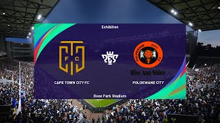 Cape Town City FC vs Polokwane City 06082023 DStv Premiership PES 2021 [upl. by Akers159]