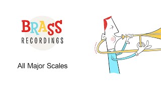 All Major Scales  Trombone [upl. by Baniaz]