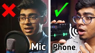 Record your Voice Professionally on Mobile in 2019  Full Android Tutorial [upl. by Schurman]