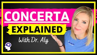 Concerta Methylphenidate ER ADHD Medication Review  Dr Aly [upl. by Acinoev928]