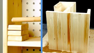 Top 10 Videos – Unbelievably Simple DIY Wood Projects [upl. by Yeh273]