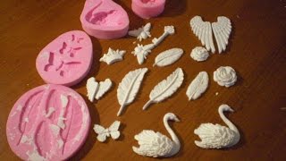 DIY Embellishments  Verzierungen selber giessen in Silikonformen  Molds abformen [upl. by Mishaan]