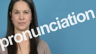 How to Pronounce PRONUNCIATION in American English [upl. by Ruenhs]