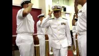 Senior Chief becomes Chief Warrant Officer [upl. by Kim]