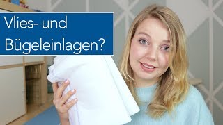 Vlieseinlagen Bügeleinlagen und co  Nastjas Nähtipps [upl. by Faustina]