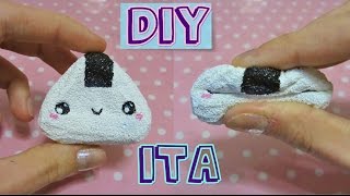 Come fare uno Squishy Onigiri  Tutorial ITA [upl. by Cerell]