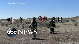 2 planes involved in midair collision near Denver  WNT [upl. by Beaston]