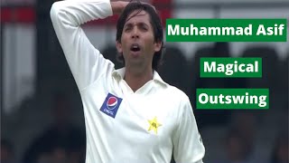 Muhammad Asif Magical Outswing Bowling  Super Aggressive [upl. by Sig564]