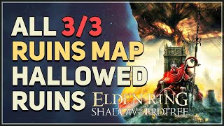 All Ruins Map Locations Elden Ring [upl. by Ayt950]