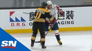 Alex Ovechkin Drops Trent Frederic With Spear To The Groin [upl. by Feldman774]