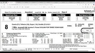 2025 Jerome Stakes Analysis and Picks  Aqueduct [upl. by Cliff]