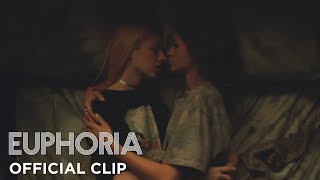 euphoria  rue and jules fall asleep season 1 episode 4 clip  HBO [upl. by Nikolai87]