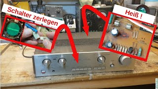 Luxman L190 Durchsicht und Reparatur Teil1 [upl. by Anitsrhc]