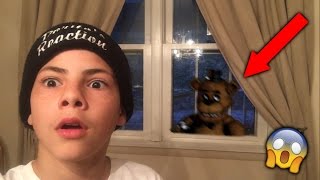 I WAS ALMOST KIDNAPPED BY FREDDY FAZBEAR ON CAMERA [upl. by Adnohryt840]